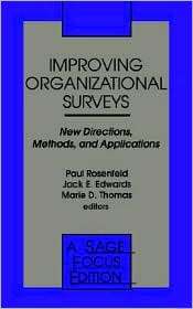 Improving Organizational Surveys (Sage Focus Editions, Volume 158 