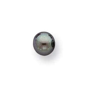  Black 5.5mm Half Drilled Add A Cultured Pearl Jewelry