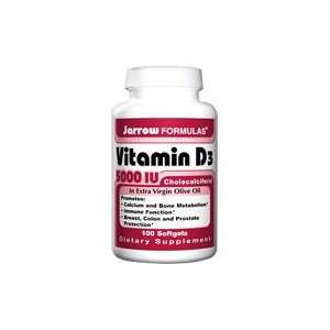 Vitamin D3 5000IU   Promotes Calcium, Bone Metabolism & Healthy Cell 