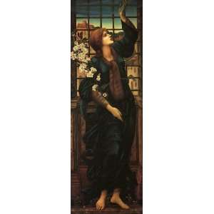  FRAMED oil paintings   Edward Coley Burne Jones   24 x 72 