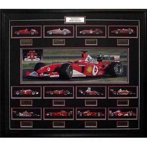  Ferrari Formula One Car Evolution