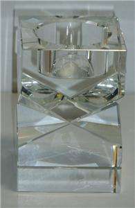 Brand New Oleg Cassini Handcrafted Lexington Crystal Votive Candle 
