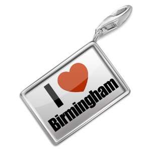 FotoCharms I Love Birmingham  West Midlands, England   Charm with 