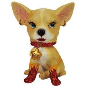  Aye Chihuahua Hottie Bobble Chihuahua Dog Figurine 