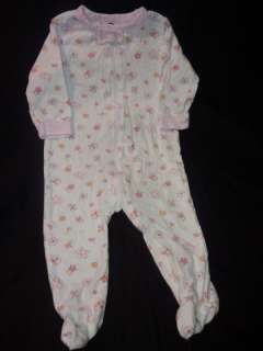   Girl Clothes Footed Pajamas/Pjs/Sleepwear/3 6 Months Spring/Summer Lot