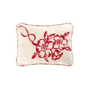  Rossa Embroidered Throw Pillow