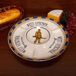 NCAA West Virginia Mountaineers Gameday Chip & Dip Serving Tray 