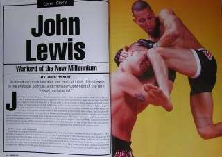 11/01 GRAPPLING MAGAZINE ULTIMATE FIGHTING JOHN LEWIS  
