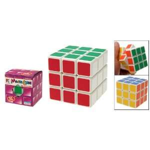  Como IQ Training Six Colors Plastic Square Magic Cube 
