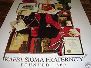 Kappa Sigma Fraternity Collage High Quality Poster BOGO  
