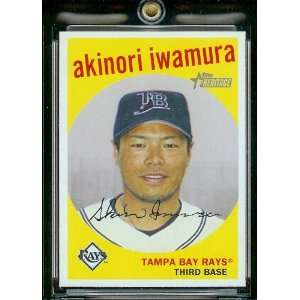  2008 Topps Heritage # 192 Akinori Iwamura / Tampa Bay Rays 
