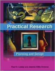 Practical Research Planning and Design, (0137152426), Paul D. Leedy 