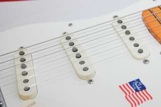  USA Fender ® Eric Johnson Stratocaster, Strat, White Blonde  