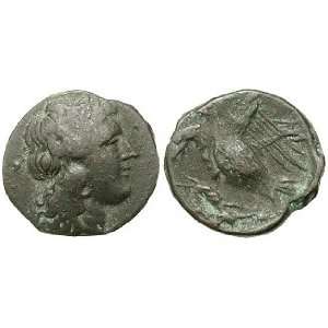  Akragas, Sicily, 275   240 B.C.; Bronze AE 19 Toys 