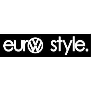  Euro Style Volkswagen VW Euro JDM Tuner Vinyl Decal 