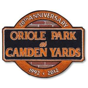   Orioles 20th Anniversary Oriole Park at Camden Yards MLB Baseball