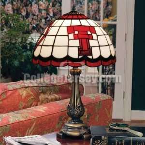  Texas Tech Red Raiders Tiffany Table Lamp Memorabilia 