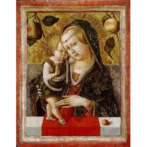  Hand Made Oil Reproduction   Carlo Crivelli   32 x 42 