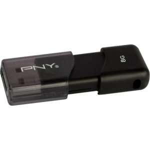 New   PNY Attaché P FD8GBMMSEC FS 8 GB USB 2.0 Flash Drive   CN0207