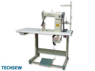 Techsew 810 Industrial Post Roller Foot Sewing Machine  