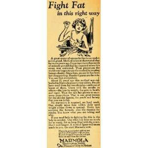  1929 Ad Fight Fat Marmola Tablets Weight Loss Obesity 