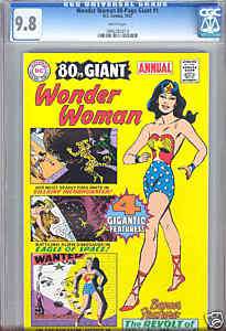 Wonder Woman 1 CGC 9.8 Gorgeous Key 80 pg Giant  