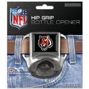 Cincinnati Bengals Hip Grip Bottle Opener  Sports 