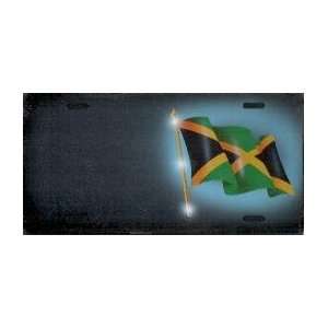 JAMAICAN FLAG License Plate 1194