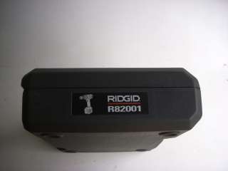 Up for sale is this empty case for a Ridgid R82001 drill & charger 