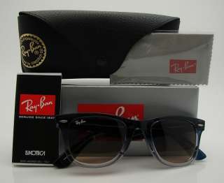 Authentic RAY BAN Wayfarer Sunglasses 2140   822/N1 NEW  