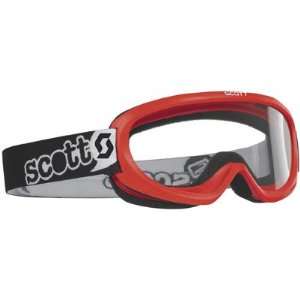  Scott Pee Wee Goggles   Adjustable/Red Automotive