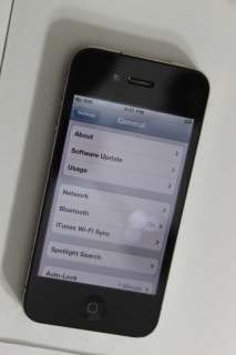 ORIGINAL APPLE iPhone 4 16GB   BLACK (AT&T) Smartphone Sim Card 