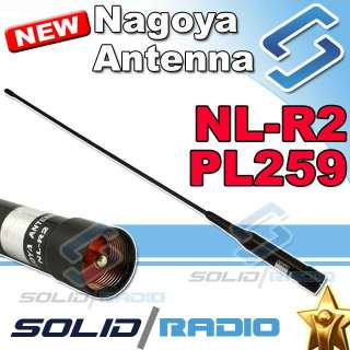 This is original Nagoya soft whip antenna NL R2. 100% new, factory 