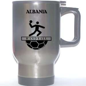  Albanian Team Handball Stainless Steel Mug   Albania 