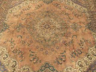   Handmade Antique Persian Tabriz Serapi Wool Large Rug Great Contition