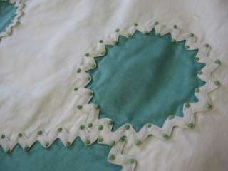 Make NEW vintage pair Rick Rack Applique pillowcases ~ Easy sewing 