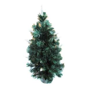 90cm Fiber Optic Christmas Tree candle 35.4inch Merry Xmas bling home 