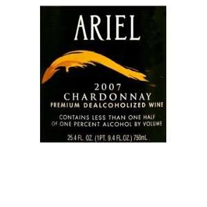  2007 Ariel Chardonnay Non Alcoholic 750ml Grocery & Gourmet Food