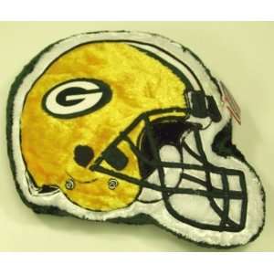  Green Bay Packers NFL Helmet Himo Plush Pillow Sports 