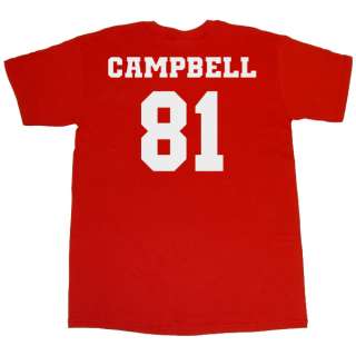 Julius Campbell #81 Remember The Titans Jersey T Shirt  