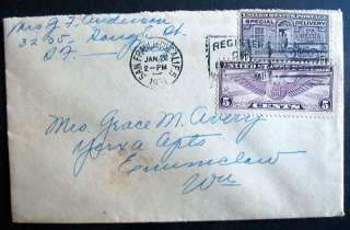 US SPECIAL DELIVERY AIR MAIL COVER SAN FRANCISCO 1931  