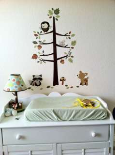   Image Gallery for Carters Forest Friends Wall Decals, Tan/Choc