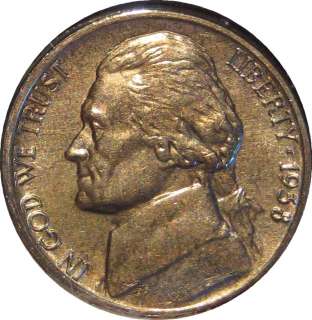 1938 S Jefferson NIckel Very nice coin NICE STEPS BU UNC MS H7  