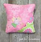 Boys Embroidered Tooth Fairy Pillow Basketball Design  