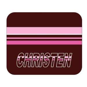  Personalized Gift   Christen Mouse Pad 