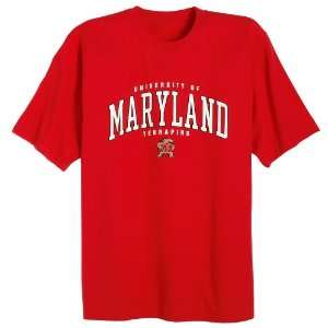 Maryland Terps 100% Cotton Short Sleeve T Shirt Sports 
