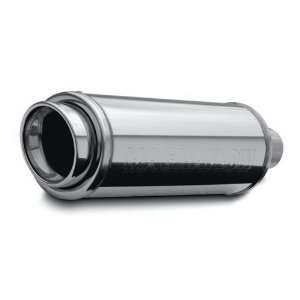  Magnaflow 14855 Polished Stainless Steel Round Muffler with Tip 