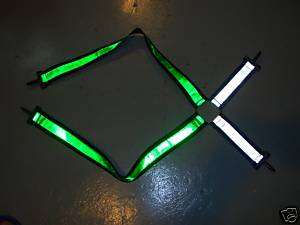 rave phatpants reflective suspenders reflector HEATWAVE  