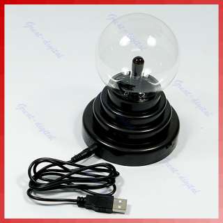 USB Plasma Ball Sphere Lightning Light Lamp For Party  