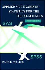   Sciences, (0805837779), James P. Stevens, Textbooks   